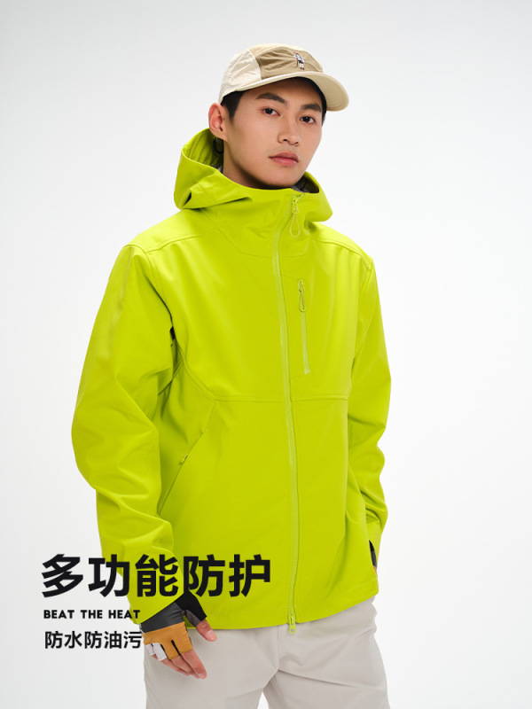 软壳冲锋衣女防风防水户外登山运动单层外套男企业团体工作服定制|undefined