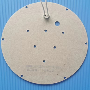 Mica Electric Heating Plate Engraved Circuit 800 Degrees