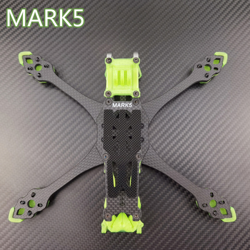 MARK5 5 "Crossing Machine Carbon Fiber Frame Racing Flower Flying UAV Accessories with Printed Parts MARK5 5 "Crossing Machine Carbon Fiber Frame Racing Flower Flying UAV Accessories with Printed Parts