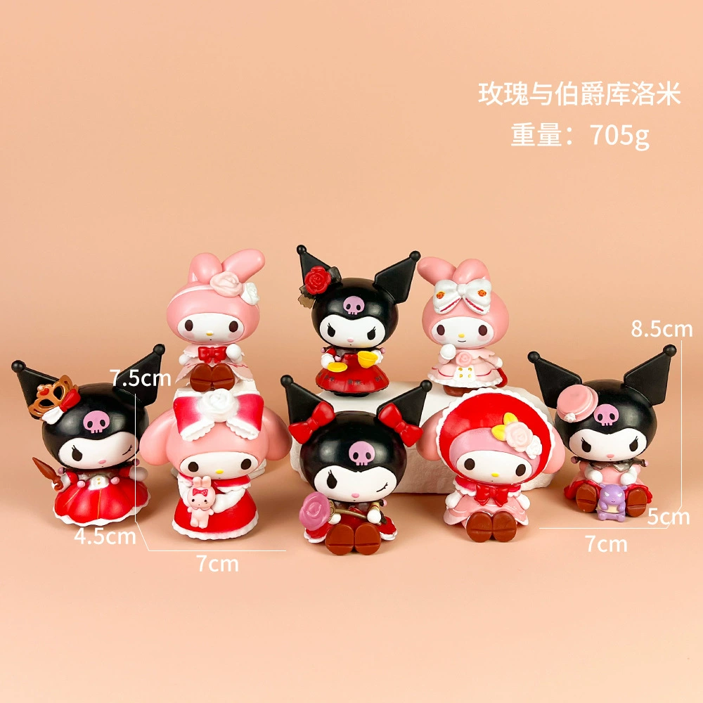 Sanrio, cartoon cute minifigure