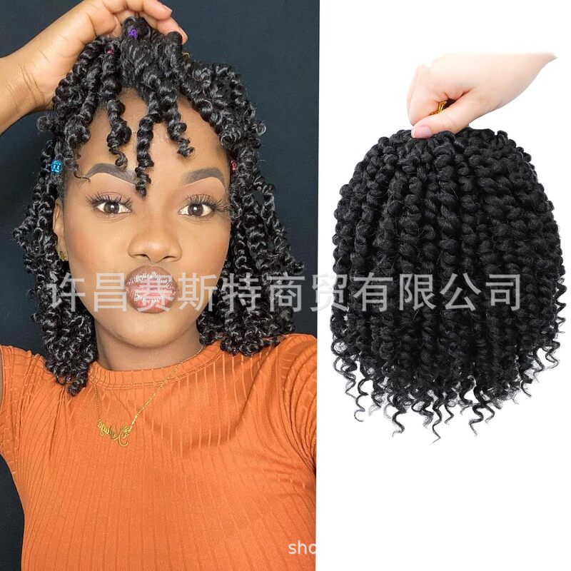 Foreign trade new double torsion spring roll crochet hair Passion Twist factory direct supply a generation of hair