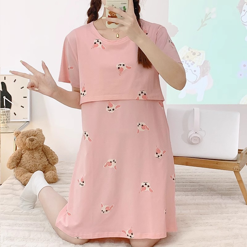 54009 핑크 귀여운 강아지