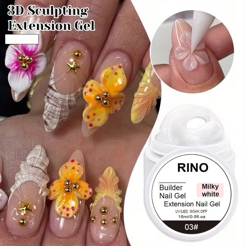 Squishy Hard Solid Extension Gel High Hardness High Transparency 3D Soft Candy Carving Gel Non-Sticky Wholesale