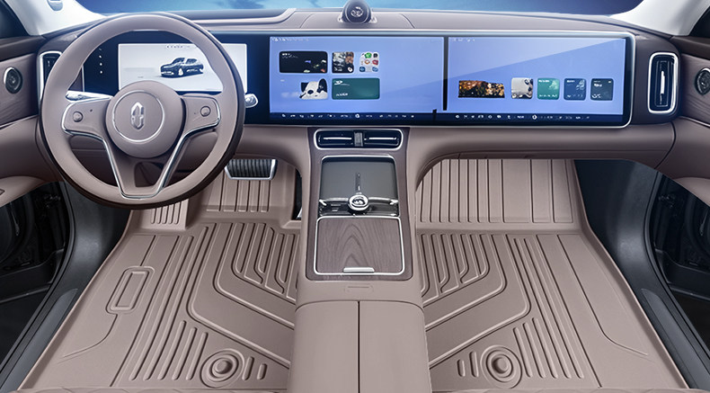 Suitable for the new AITO M9 trunk mat TPE26 model, five or six-seater Huawei car interior modification decorative accessories floor mat