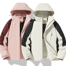 2828款秋冬新款加绒棉服石墨烯插色加厚外套水貂绒棉衣防寒二棉