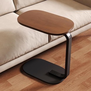 Sofa Side Table Coffee Table Table Home Living Room Balcony Rental House Bedroom Bedside Simple Small Table Bedside C-Shaped