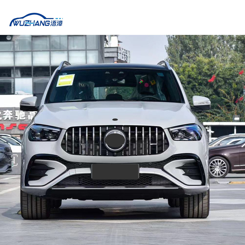 Suitable for Mercedes-Benz Gle167 Old Model Modification to New Model 53Amg63 Front and Rear Body Kit, Grille, and Tail Throat Modification Kit