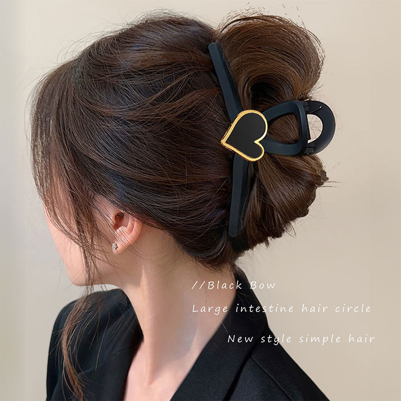 ins 大型グリッパーシャーククリップハイエンドミックスカラーヘアピン女性のヘアボリュームマルチプレートヘアピン多用途気質帽子|undefined