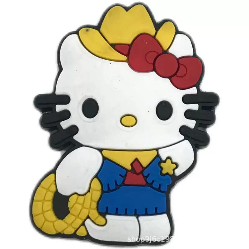 Removable accessory Hello Kitty figure charms, multi-design (30+), lightweight 0.0206 kg