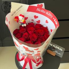 六一儿童节蝴蝶结包装纸哈喽kt零食鲜花diy花店鲜花包花纸卡片