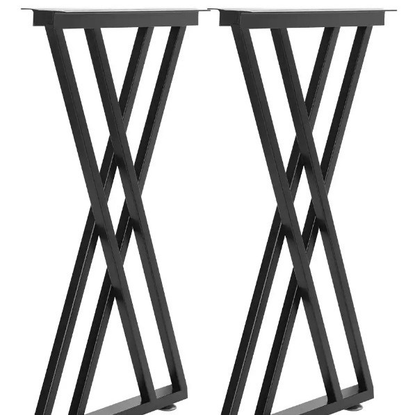 创意简约金属桌腿桌子腿支架时尚桌脚书桌支架办公桌腿