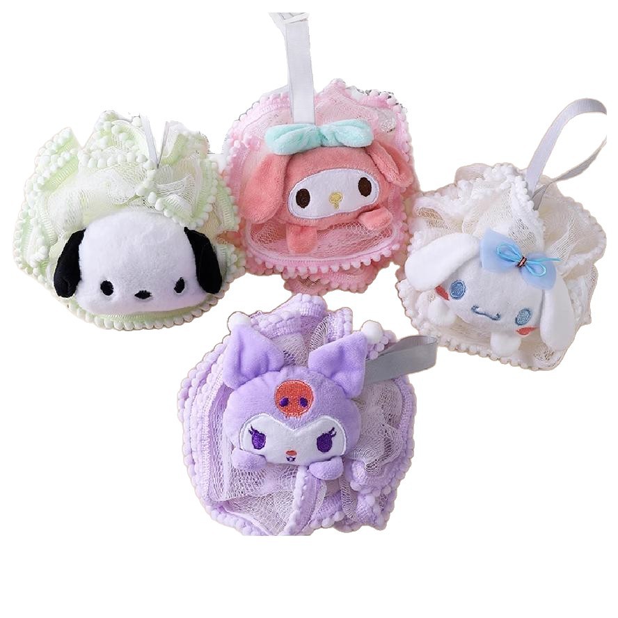ins nuevo lindo Sanrio dibujos animados balón de baño dormitorio balón de baño casero flor de baño estudiante balón de baño burbujeante