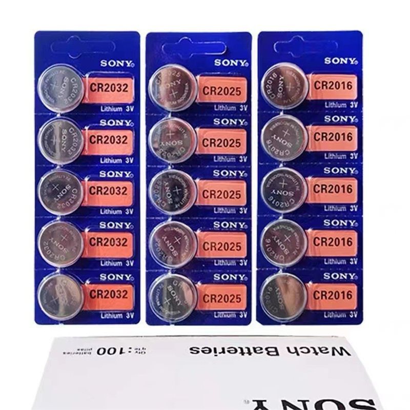 正品原装SONY CR2032 3V CR2016 CR2025汽车遥控电池 电脑主 板电
