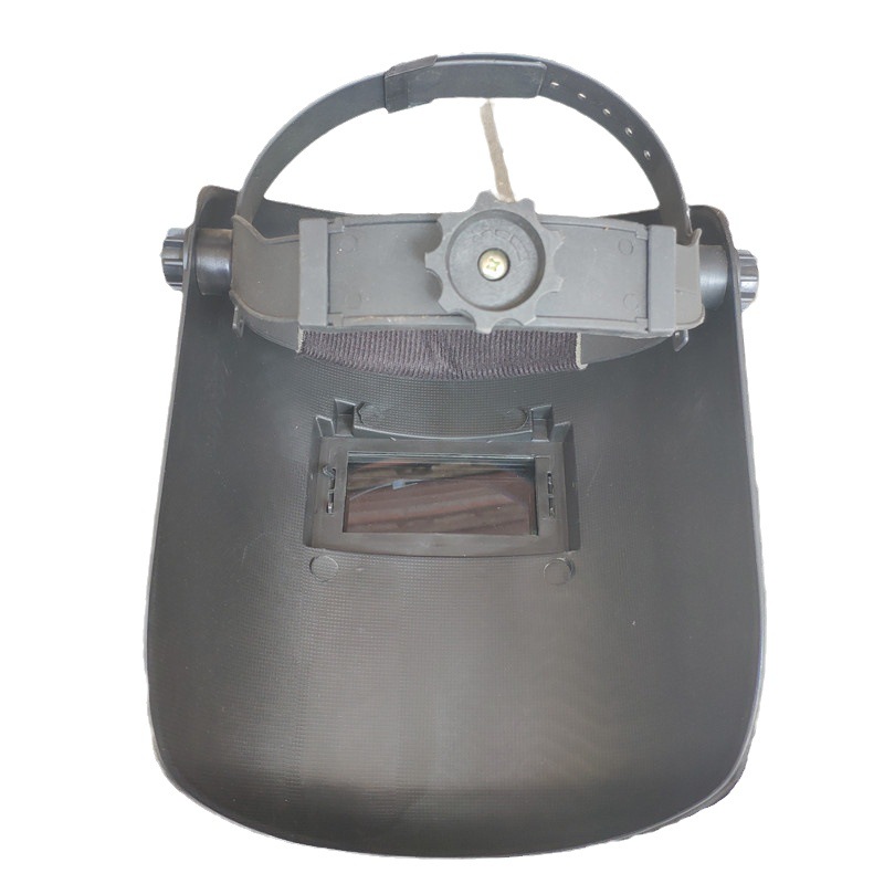 台式头戴翻盖配黑白色玻璃电焊面罩电焊气保焊氩弧焊打磨切割专用