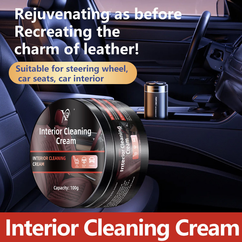 Amazon Cross-Border Car Cleaner Leather Interior Cleaning Paste Seat Dashboard Decontamination Maintenance Agent Amazon Cross-Border Car Cleaner Leather Interior Cleaning Paste Seat Dashboard Decontamination Maintenance Agent
