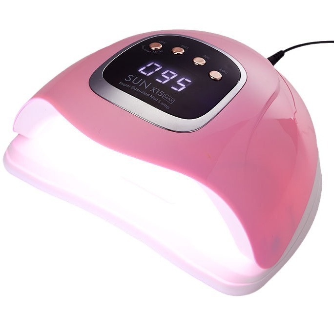 SUNX15MAX luz roja no oscura manicura luz de alta potencia máquina de fototerapia de secado rápido luz de fototerapia LED luz de pegamento de nail