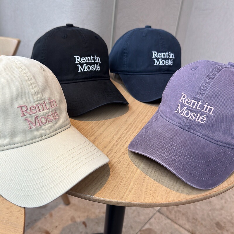 New Style Rent in Moste Soft-Top Baseball Cap for Women, Versatile Couple's Cap, Outdoor Sun Protection Hat