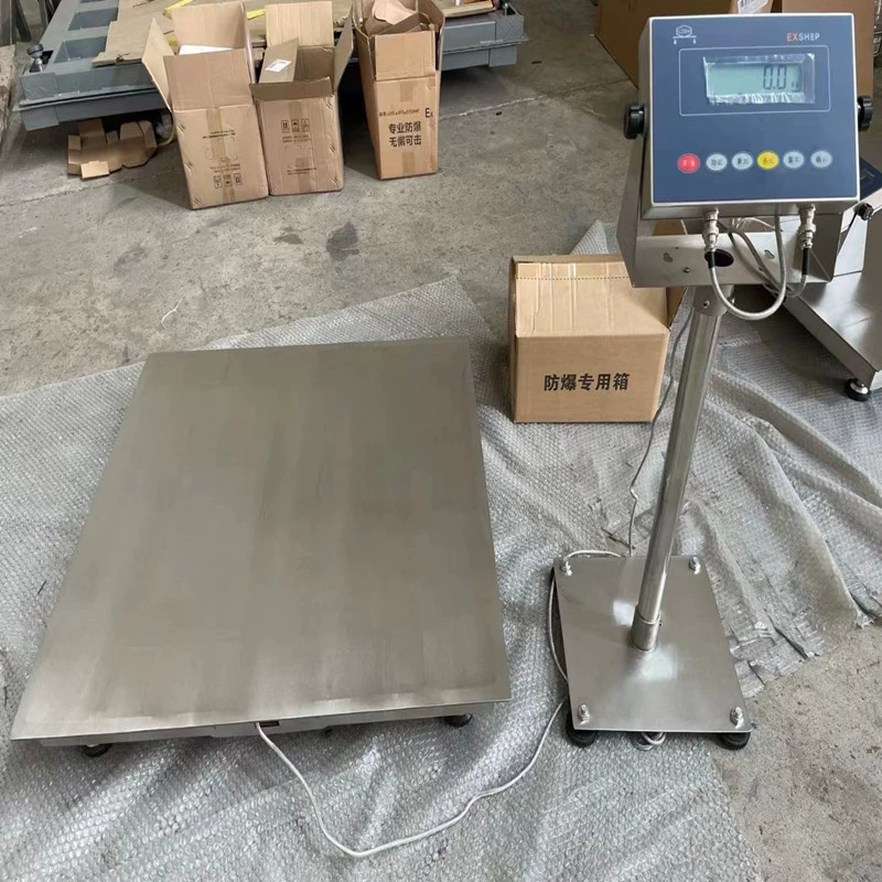 1000x1000 мм Бен Ань 304 Материал из нержавеющей стали Электронная платформа весы 3 тонны из нержавеющей стали