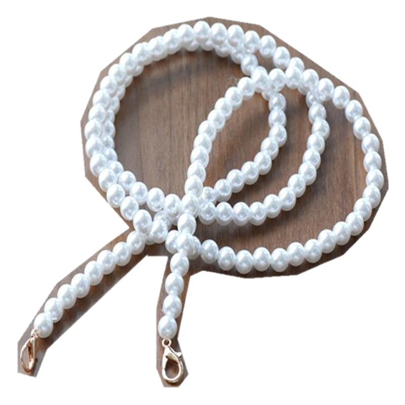 Hand-woven personalized bag chain pearl bag accessories all-match portable shoulder crossbody bag Pearl Chain