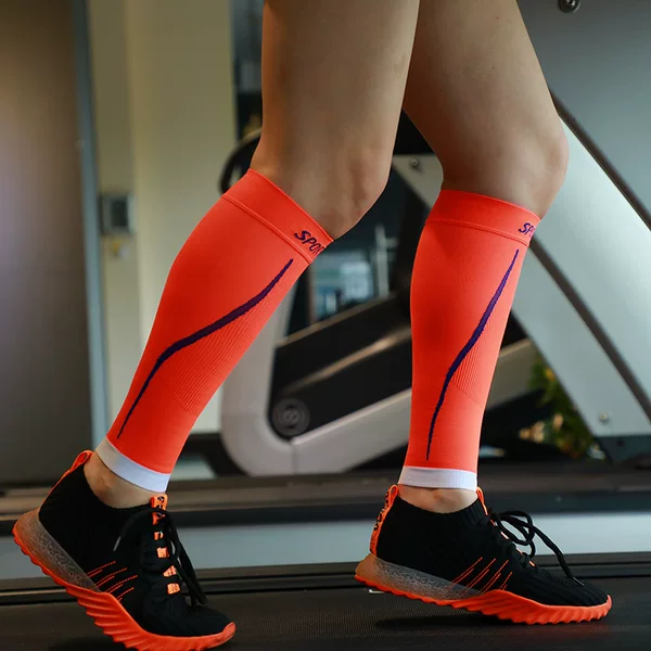 Wholesale Professional Sports Compression Leg Sleeves, Running and Fitness Elastic Socks, Shaping Pressure Sports Leg Sleeves to Protect Calves