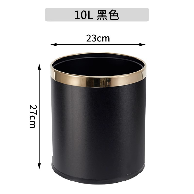 Anillo de oro 10l - pintura a la parrilla de hierro de doble capa