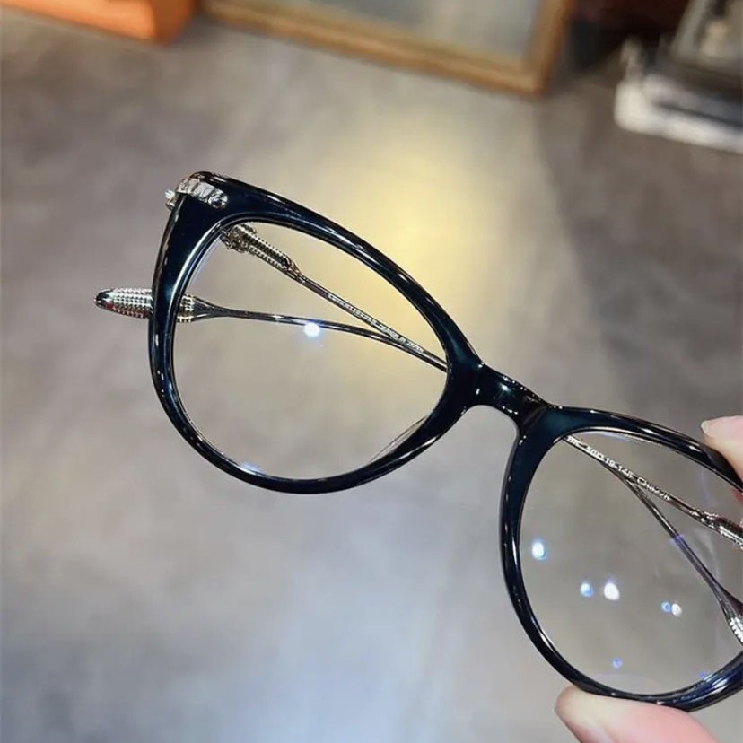 Red anteojos de luz azul nuevas gafas de marco de ojos de gato gafas personales gafas de negocios gafas de alta calidad gafas de luz