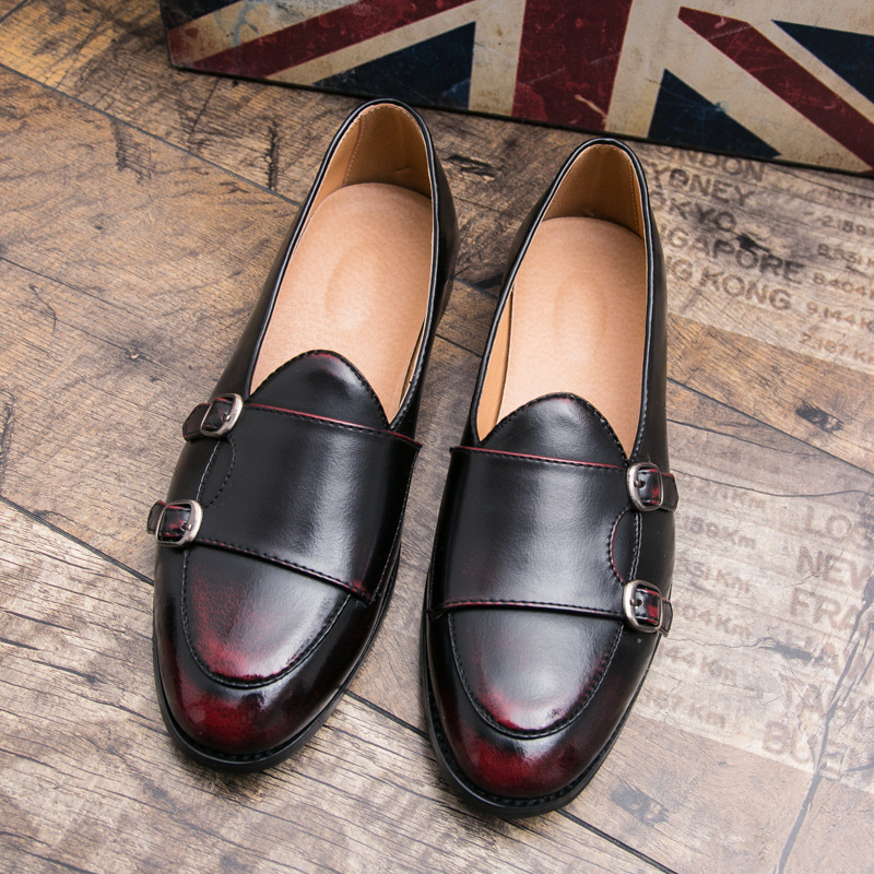 British Style Men's Leather Loafers For Formal Occasions_voghion.com