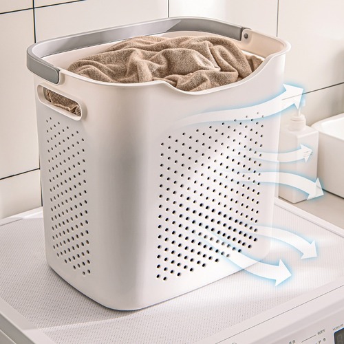 Charming and Clean Laundry Basket for Home Bathroom Laundry Hamper with Separate Storage Basket for Dirty Clothes, Refined and Elegant Dirty Clothes Hamper