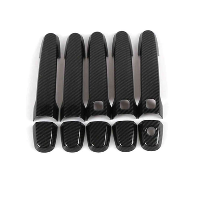 fiber pattern appearance accessories, Portal Wrist - carbon-fiber-pattern-handle-1-key-hole-3-smart-holes