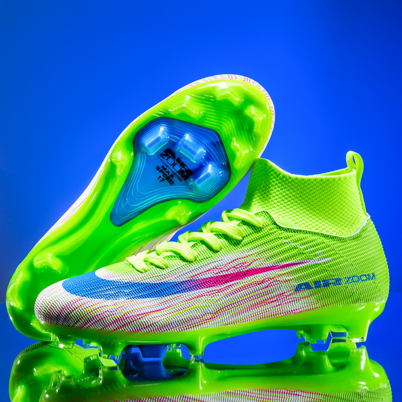 Copa del Mundo transfronteriza fabricantes de zapatos de fútbol para niños al por mayor estudiantes adultos zapatos de entrenamiento profesional TF zapatos de fútbol para hombres