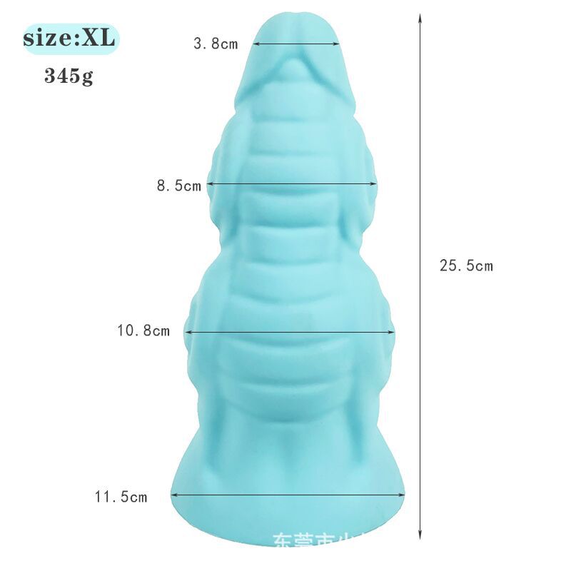Super gran huevo de silicona líquida conjunto suave anal expansor de forma especial plug anal pene grande SM camarada productos adultos del sexo