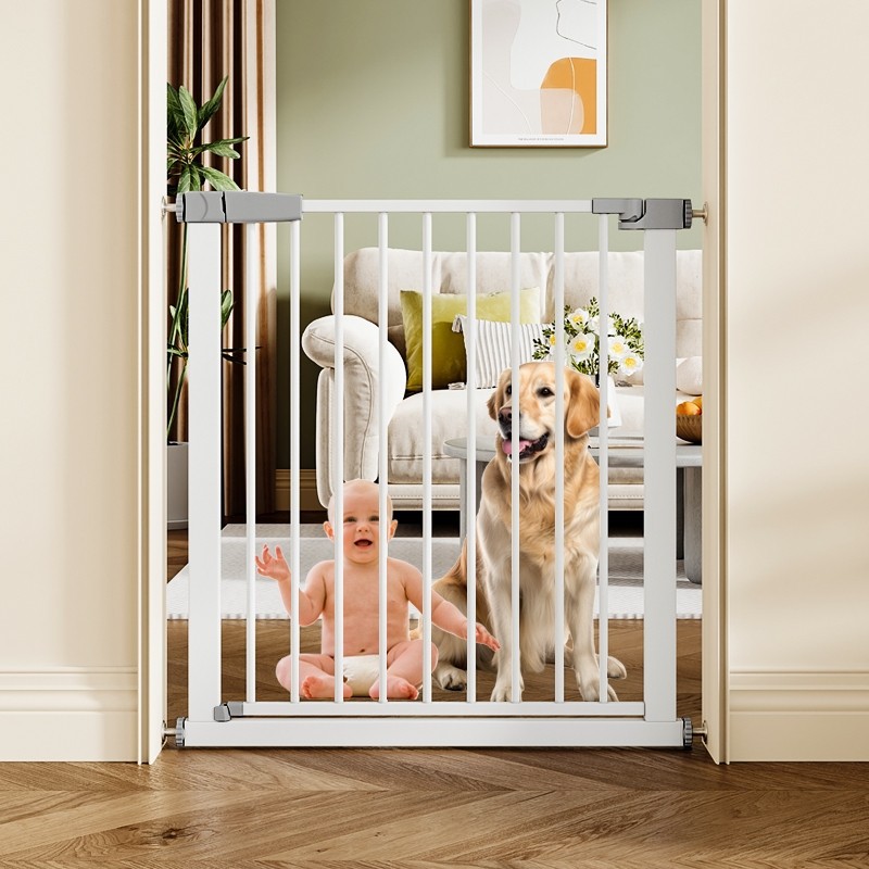 Pet Fence Guardrail Indoor Stairway Children's No-Drill Safety Barrier Balcony Partition Fence Heightened Version