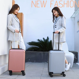 定制20寸皮箱拉杆箱女万向轮静音旅行箱成人行李箱小号登机箱轻便