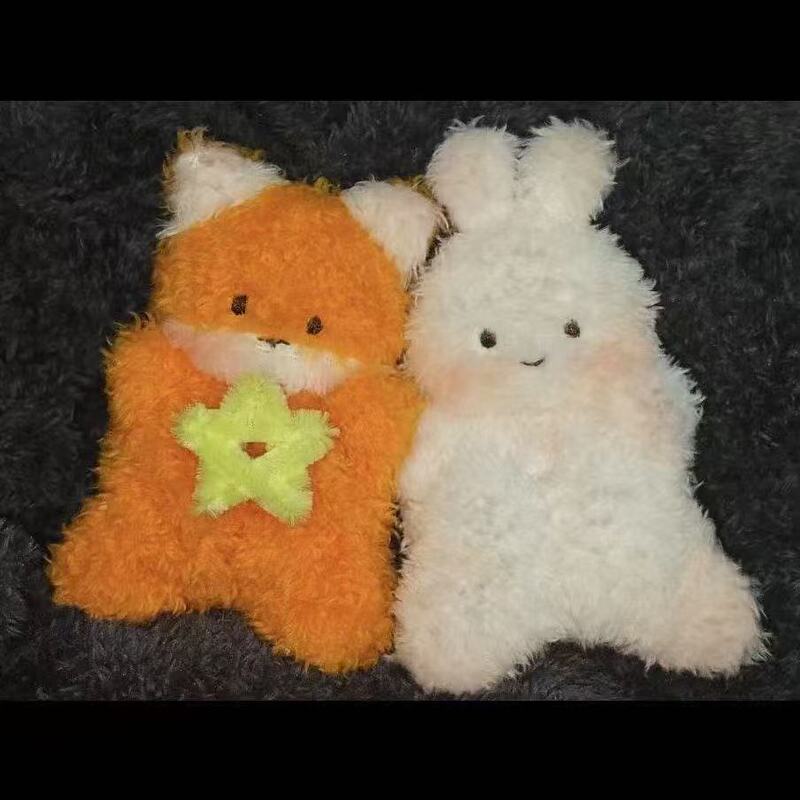 Cute Healing Fox Comfort Towel Bean Bag Plush Doll Soft Pendant Children's Stress-Relief Handkerchief Decoration Gift Cute Healing Fox Comfort Towel Bean Bag Plush Doll Soft Pendant Children's Stress-Relief Handkerchief Decoration Gift