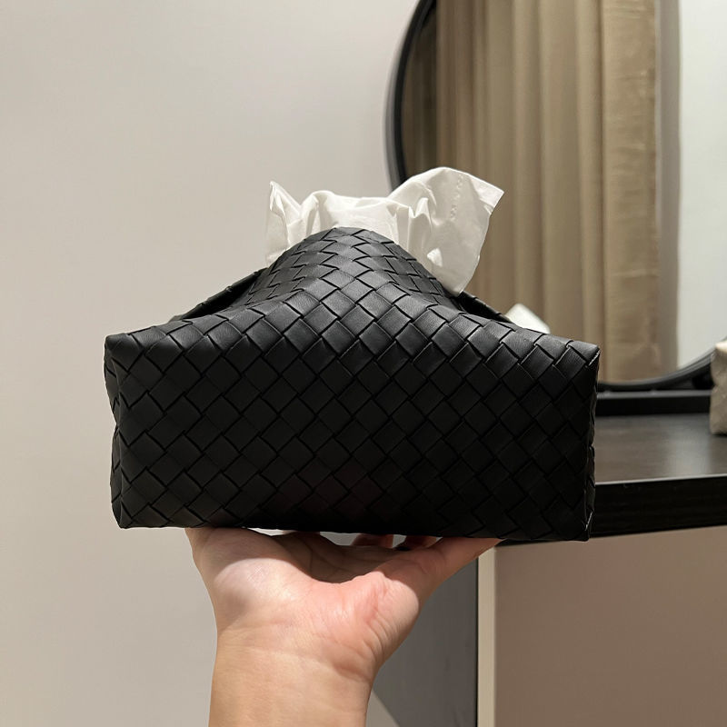 轻奢皮革纸巾盒汽车客厅纸巾收纳盒壁挂多功能抽纸盒卫生间纸巾盒|undefined