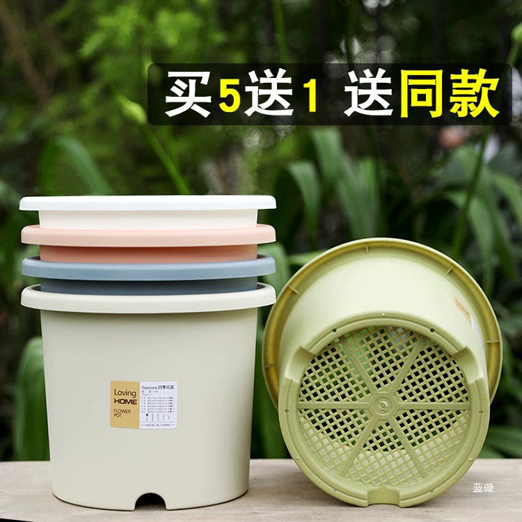 Цветочный горшок из смолы, контроль корней, дышащий глубокий горшок, галлонный горшок, большой роскошный пластиковый цветочный горшок для роз, домашний шелковый цветок