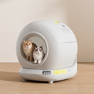 自动猫砂盆超大号防外溅封闭式猫厕所全自动铲屎清理智能猫咪厕所-阿里巴巴