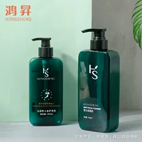 Флакон для геля для душа, шампуня, лосьона, косметики из пластика, квадратной формы, с индивидуальным дизайном, 300 мл/500 мл