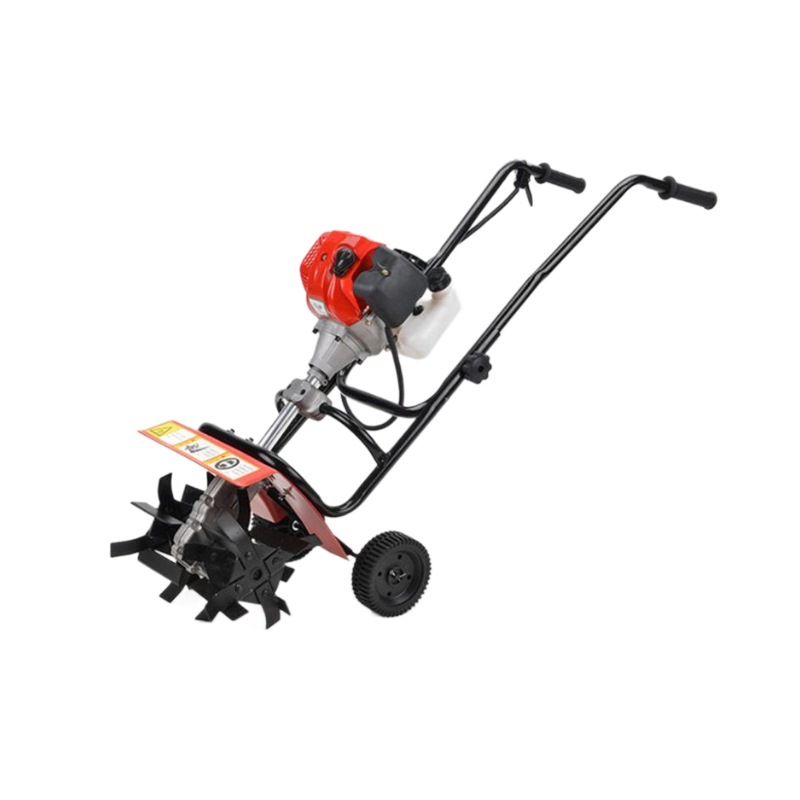 Máquina multifuncional de desherbación de huerto de gasolina agrícola de alta potencia fácil de arrancar para aflojar el suelo del jardín