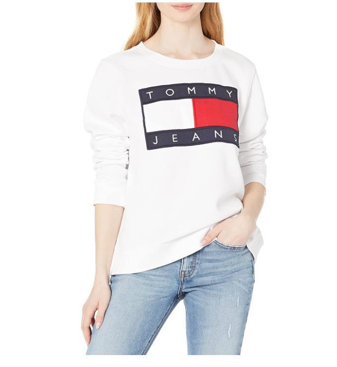 in stock independent station Amazon Europe and the United States new TOMMY letter printing casual fashion long sleeve sweater in stock independent station Amazon Europe and the United States new TOMMY letter printing casual fashion long sleeve sweater