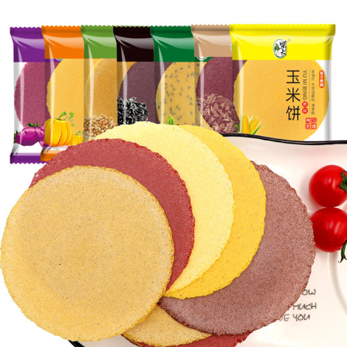 [Manufacturer direct sales] Chaifu coarse grain unsweetened coarse grain cake 32g corn pumpkin purple potato buckwheat black rice biscuit