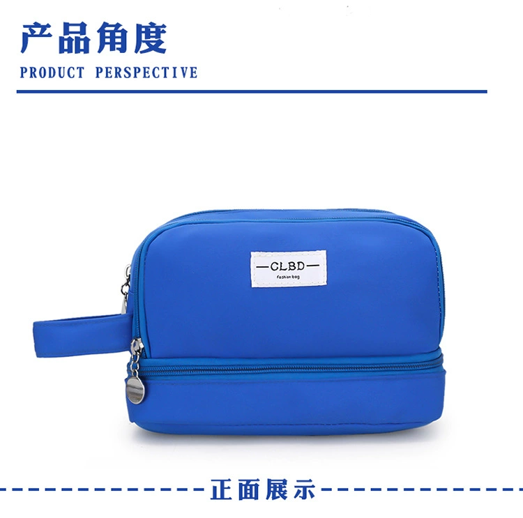 2023 простой двухслойный пенал большой емкости многофункциональная канцелярская сумка для девочек младших классов средней школы ins японская канцелярская коробка