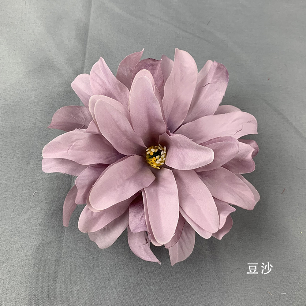 Simulación de flores de orquídea 14cm diámetro de orquídea violeta material de lámpara de flores DIY flor de pared flor de flores falsas flores