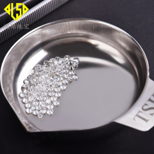 D-color round Morsanite VVS1 eight hearts and eight arrows genuine goods ultra-white foot anti-Moissanite bare stone 0.7-2.9mm