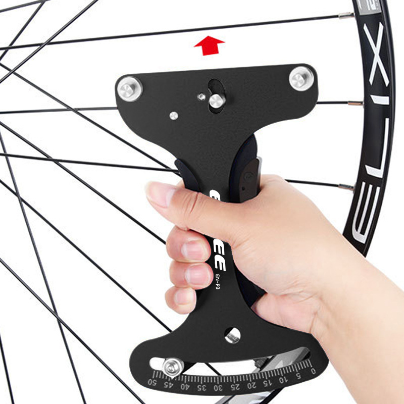自転車スポークテンションメーターロードマウンテンバイクホイールセットリム弾性測定器ホイールセットスポーク修正ツール|undefined