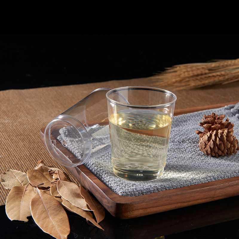 250ml disposable cup hard aviation cup transparent plastic cup water…