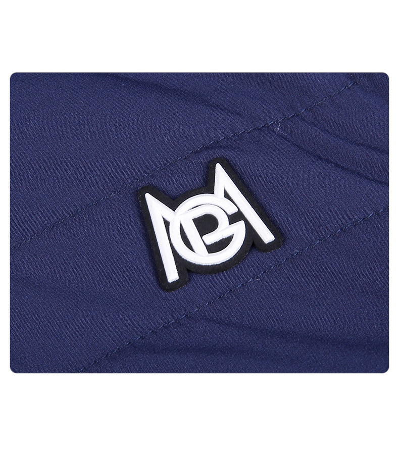 Áo khoác golf nữ chần bông giữ ấm phối màu tôn dáng — Yf514-xanh Navy Trắng [chần bông], Yf514-trắng Đen [chần bông] chi tiết 13