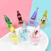 resin re-ment  parts Noctilucent Iced Beverage containers Play house toys diy Glue Cream gel Mobile phone shell parts