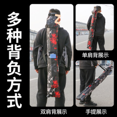釣り竿傘バッグ、釣り用の特別な防水性と耐摩耗性、折りたたみ式でポータブルなカイト収納バッグ