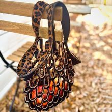 Handmade Leather Folding Tote BagƤ���ۯB����� �ۯB������W